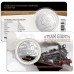 AUSTRALIA 2025 . FIFTY 50 CENTS COINS . STEAM GIANTS . 7 PROOF COINS SET